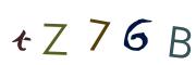CAPTCHA visuel