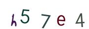 CAPTCHA visuel