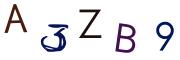 CAPTCHA visuel