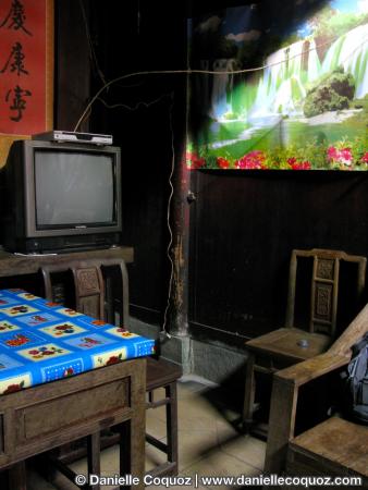 Chine, détails d'intérieurs du Huizhou